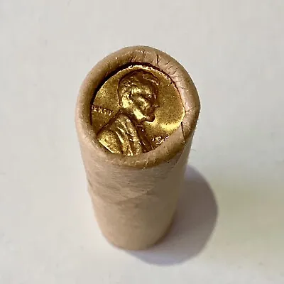 1968-S Lincoln Memorial Cent OBW Bank Wrap Roll 50 Pennies UNC/BU - 1 Roll • $4.25