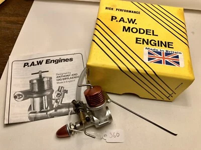 £33 • Buy Vintage Progress Aero Works PAW 55 R/C Model Aircraft Diesel Engine