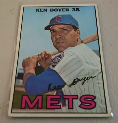 1967 Topps - #105 Ken Boyer • $2.49