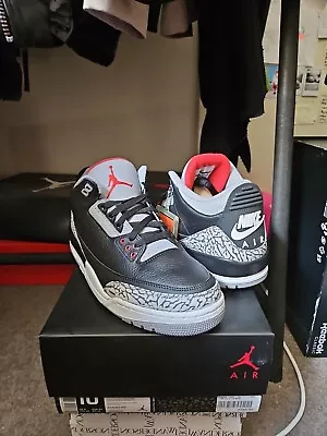 Air Jordan 3 Black Cement Size 10us BNIB • $900