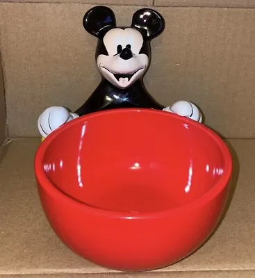 Disney Mickey Mouse Ceramic Candy Dish New • $22.47