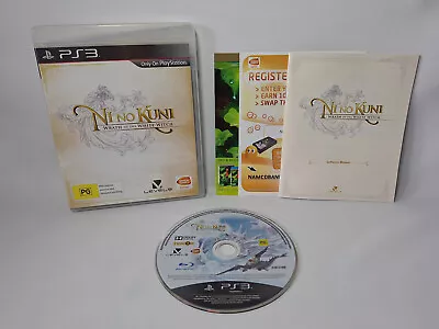 Ni No Kuni Wrath Of The White Witch PS3 - Excellent Condition AUS (PlayStation 3 • $11.99