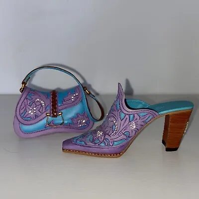 $55 • Buy Just The Right Shoe Raine Lone Star Shoe (25149) & Purse (26411) Signed/Numbered