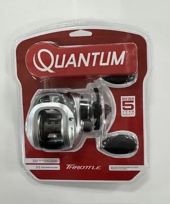 Quantum   Throttle   Baitcast Reel 7+1 Bearings **new ** • $45.99