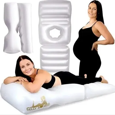 $40 • Buy Pregnancy Pillow & Sleeping Mat For Pregnant Women Mattress Baby Bump Body Bed👌