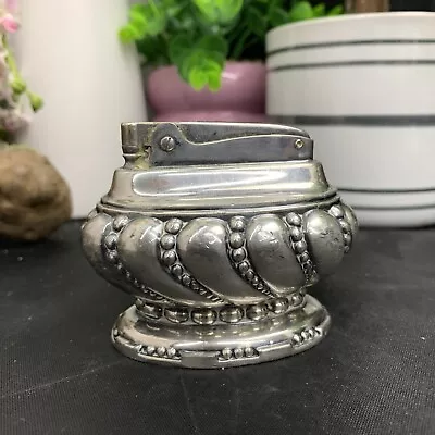 Ronson  Crown  Vintage Table Lighter Silver Color (042449) • $0.01