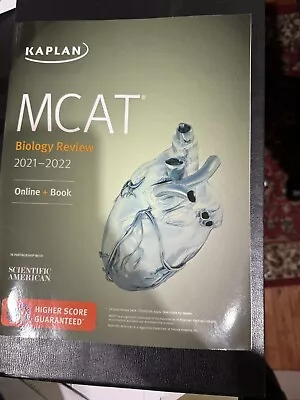 Kaplan MCAT Biology Review (2021-2022) - ONLINE & BOOK (NEW!) • $18.99