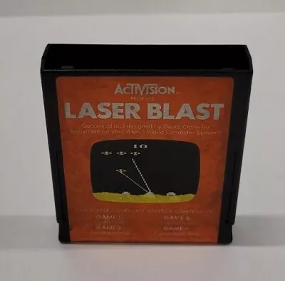 Laser Blast - Atari 2600 - Tested Working 👍 80s Vintage Missle Command Type  • $4.99