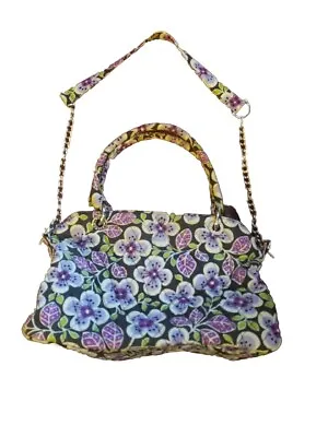 Vera Bradley Handbag Retired Plum Petals • $20