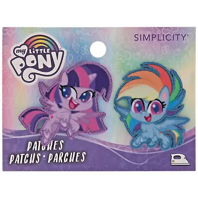2 Piece My Little Pony Embroidered Iron On Patch • $8.75