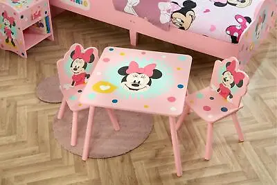 Official Disney Minnie Mouse Table & Chairs Childrens • £59.99