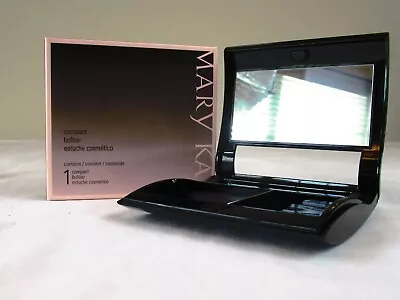 Mary Kay Black Compact~unfilled~medium~nib~cosmetic Makeup~customize • $12.99