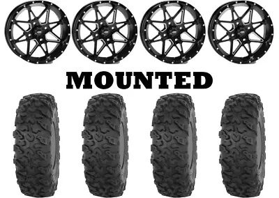 Kit 4 High Lifter Roctane T4 Tires 35x10-15 On ITP Tornado Matte Black TER • $2144.10