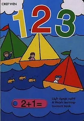 123 Llyfr Dysgu Cyfrif By Not Available (Hardcover 2001) • £4.99