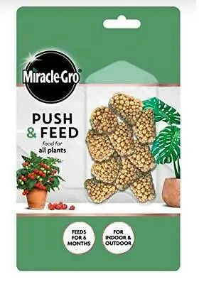 Miracle Gro Push & Feed Food For All Plants For Indoor & Outdoor Plants 10 Cones • £6.50