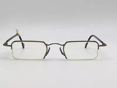 TLH Eyeglasses Frames Men Blue Small Lens Rechtckig Victorian German Vintage • $85.88