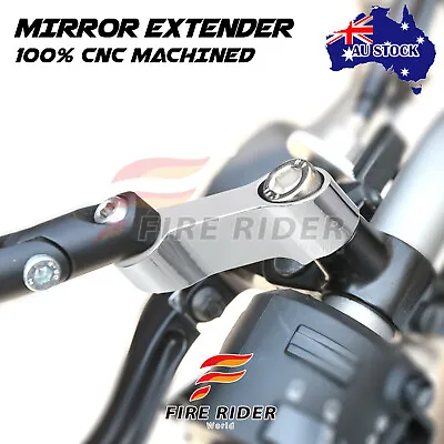 $28.25 • Buy Mirrors Riser Extend Adaptor Chrome For Suzuki Boulevard C50 M50 S40 M109R