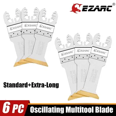 6PC EZARC Oscillating Multi Tool Blade Bi-Metal Saw Blades Metal Nail For Dewalt • $24.97