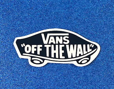 VANS Off The Wall Skateboard Sticker 4.25  Black/white Sk8 • $6.95