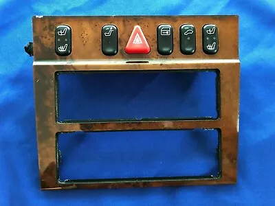 '98-03 Mercedes W210 E430 E320 Center Console Command Unit Radio Bezel Trim OEM • $55