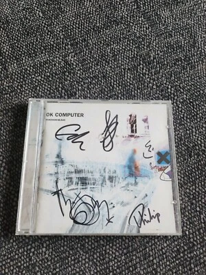 Signed Radiohead Cd • £49.99