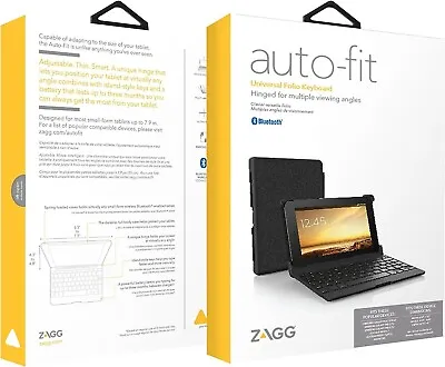 ZAGG Folio Case Hinged With Bluetooth Keyboard For Android Tablets (7-inch) • $11.99