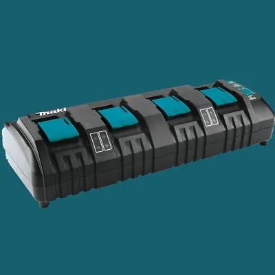 Charger For Makita DC18SF 14.4V-18Volt LXT Lithium-Ion 4-Port BL1830 BL1860 1840 • $69.89