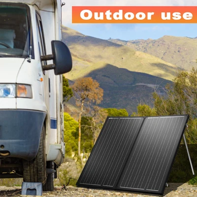 £184.99 • Buy 200W 12v Foldable Solar Panel W/30A Regulator For Car Battery/Camper/Home/Garden