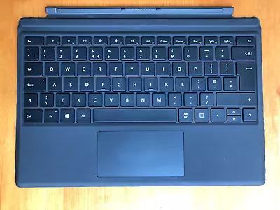 Genuine Microsoft Surface Pro 4/5/6/7 Keyboard Cover 1725 UK - VGC   #2 • £35