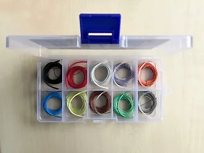 32 Awg Wire Stranded 10 Colours 0.39mm You Choose. • £0.99