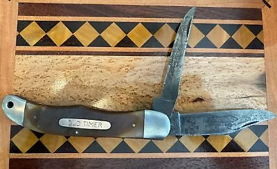 Schrade USA Old Timer 250T Folding Hunter Knife Vintage • $39.95
