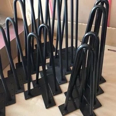 £49.95 • Buy Hairpin Legs Set Of 4 Legs - 4 To 40 Inch + FREE Screws, Floor Protectors