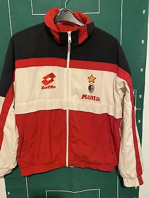 AC Milan 1993/95 Track Jacket Mens Medium • £90