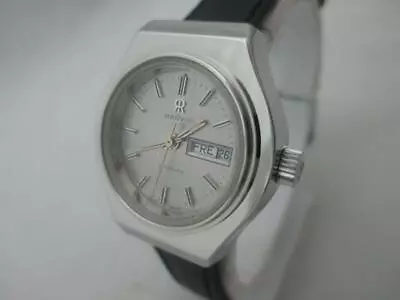 £153.45 • Buy Nos New Swiss St Steel Water Resist Automatic Marvin H6721p Womens Watch 1960's