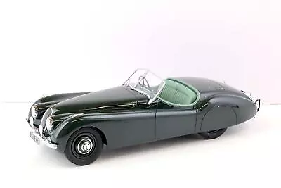 1:12 12ART Fine Model Cars Jaguar XK120 Ots Cabriolet Rhd Dark Green 1953 • $470.58