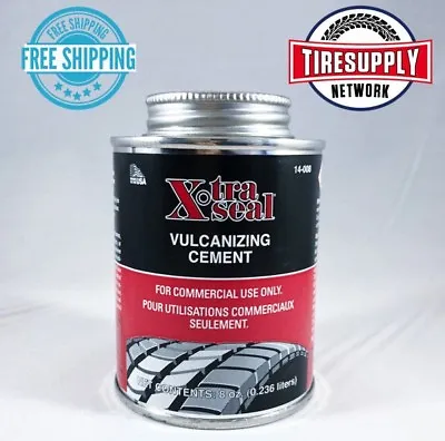 14-008 Xtra Seal Vulcanizing Rubber Cement (8 Oz. Can) Made In USA Tire Repair • $14