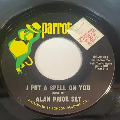 Alan Price Set: I Put A Spell On You / Iechyd-Da 7  45 - Parrot 45-3001 • $5.59