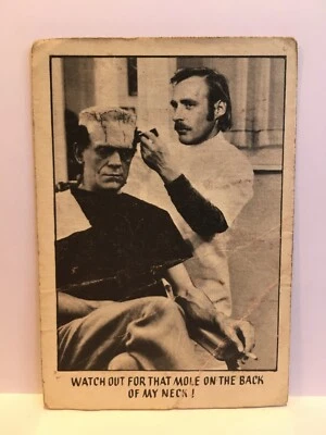 £2.99 • Buy Universal Monsters You'll Die Laughing A&BC Chewing Gum Cards - Pick A Card