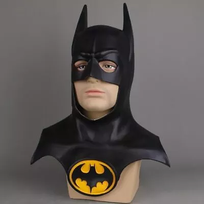 Batman Mask Costume Adults Outfit Party Halloween Fancy Dress Cosplay Realistic • £19.99