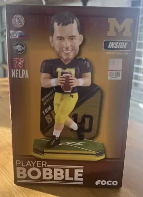 Tom Brady Michigan Wolverines Special Edition College Bobblehead FOCO NIB • $65