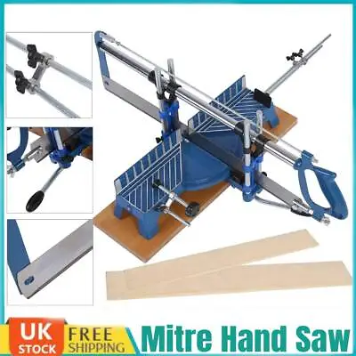 Iron Manual Mitre Hand Saw Angle Woodwork Carpentary Saw Hand Tools • £39