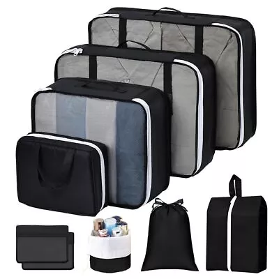 Packing Cubes For Travel Large Packing Cubes Organizer Bags Set Packing Cub... • $18.22