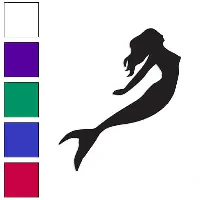 Mermaid Vinyl Decal Sticker Multiple Colors & Sizes #449 • $3.22