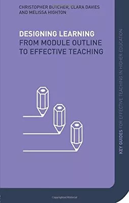 $17.86 • Buy Designing Learning: From Module Outline To Effective Teaching (K