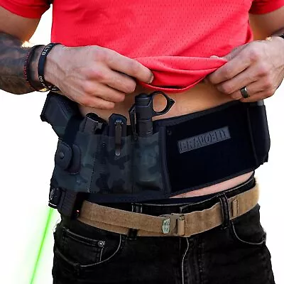 BravoBelt Laser Fit Edition - Belly Band Holster For Concealed Carry- Camo • $29.95