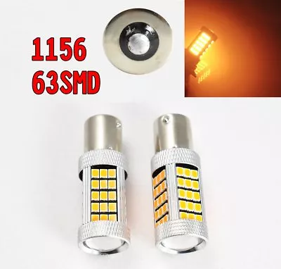 1156 P21W 3497 7506 63 LED Projector Amber Bulb Rear Turn Signal Light K1 AV K • $18.30