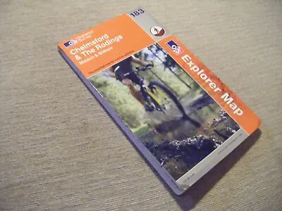 Ordnance Survey Explorer Map 183  Chelmsford The Rodings Maldon & Witham • £4.99