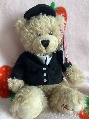 Fab ! Hamleys Of London POLICE MAN Teddy Bear BNWT 10” ~ Plush ~ Uniform ~ • £9.99