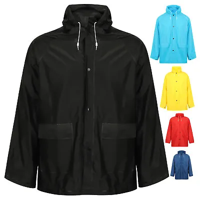 £10.49 • Buy Splashmacs Unisex Mens Womens Waterproof Hooded Rain Jacket Mac Xxs-xxl Sc20