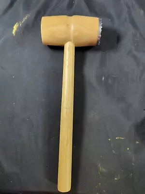 Vintage Heavy Duty Wooden & Metal Meat Tenderizer Pounder Mallet 11.5”  • $20